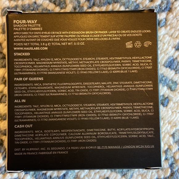 Haus Laboratories- Four Way Shadow Palette for your eyes- combo: 4 pay - Picture 5 of 5